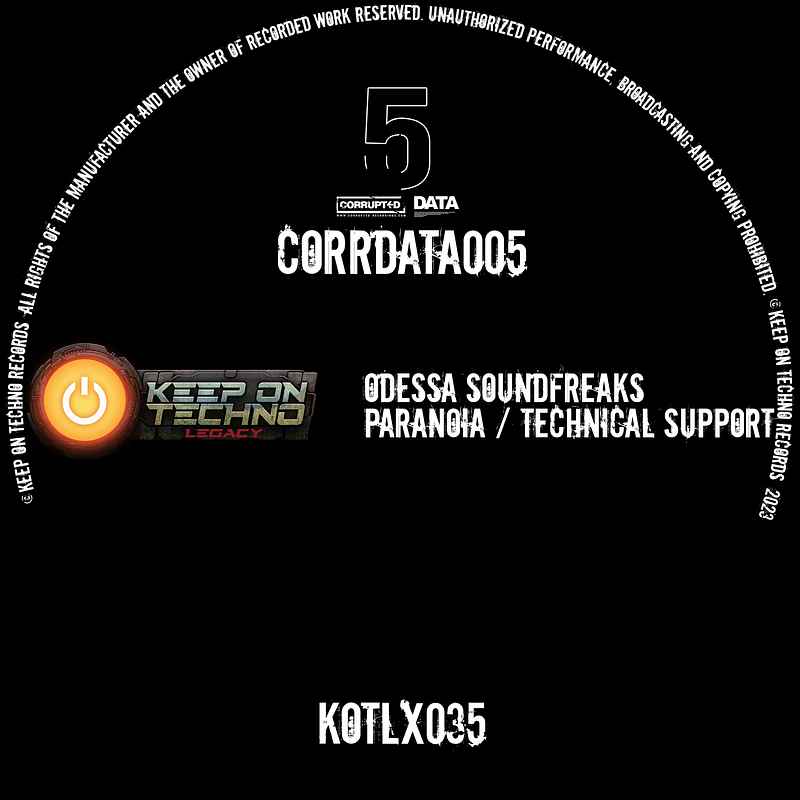 CORRDATA005 - Paranoia EP