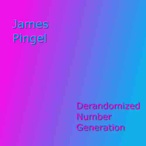 Artwork for Deramdomized Number Generation