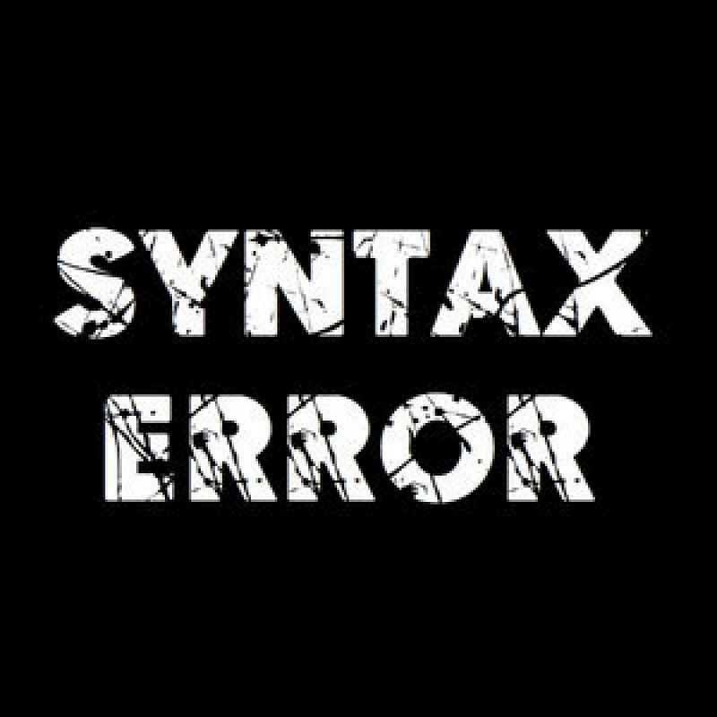 Syntax Error 003
