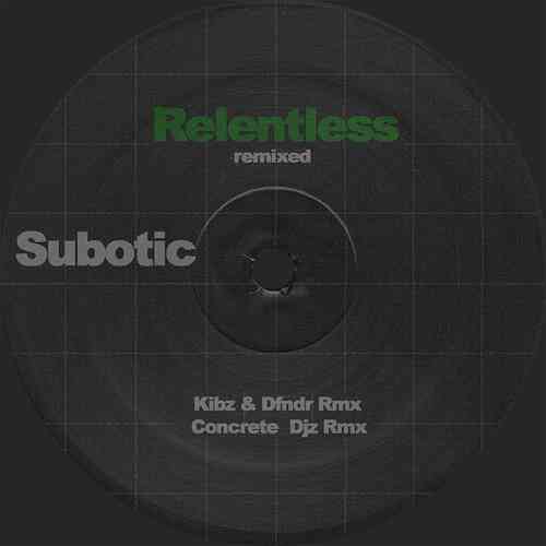 Artwork for Subotic - Relentless 