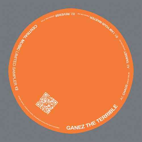 Artwork for B2 - Central Music LP 04 - Ganez The Terrible - Reverse