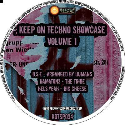 Artwork for Keep On Techno Showcase Volume 1